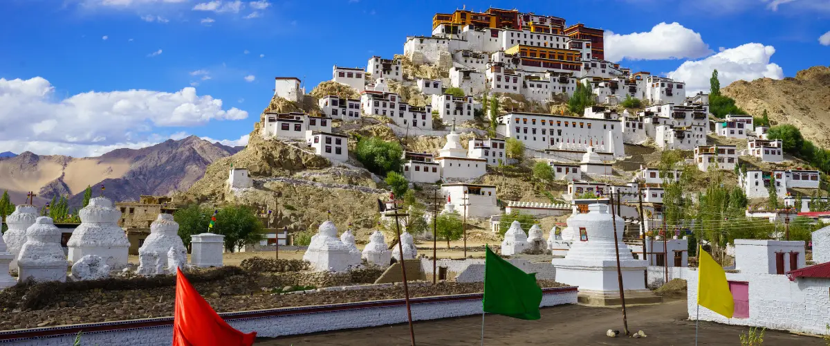 thiksey monastery in Leh Ladakh