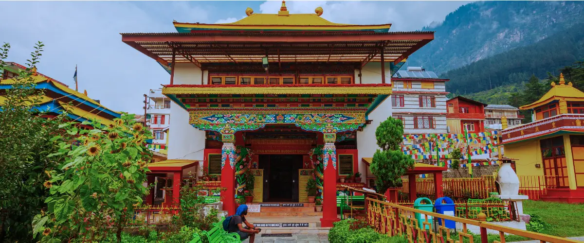 buddhist gompa in kurseong