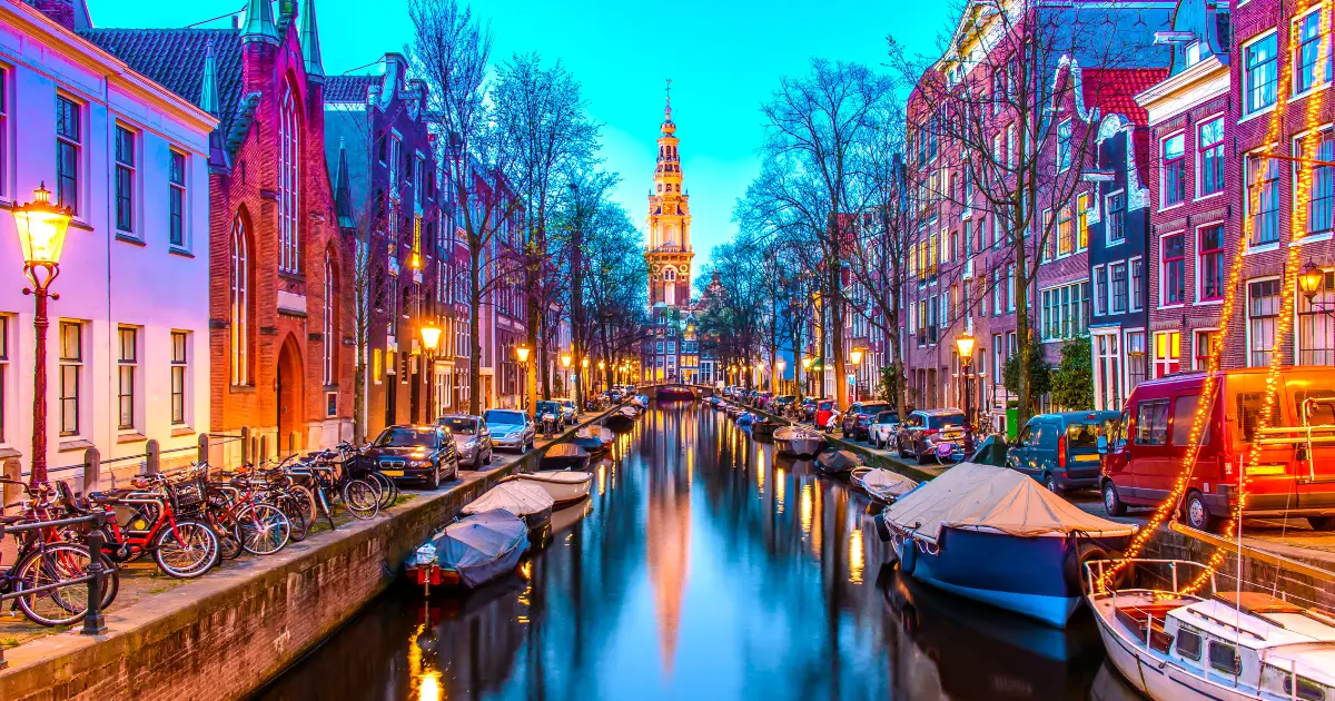 Amsterdam in europe