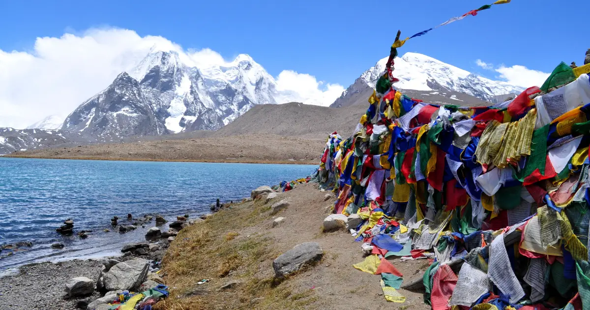 Gurudongmar Lake in north sikkim