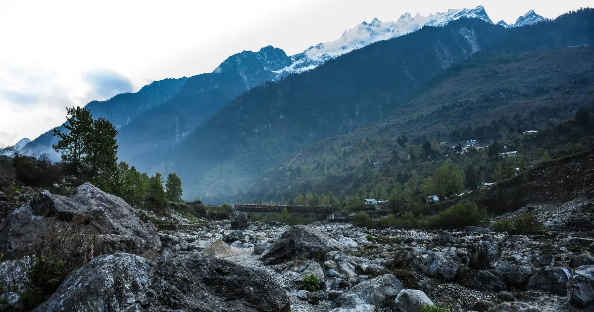 lachung in north sikkim