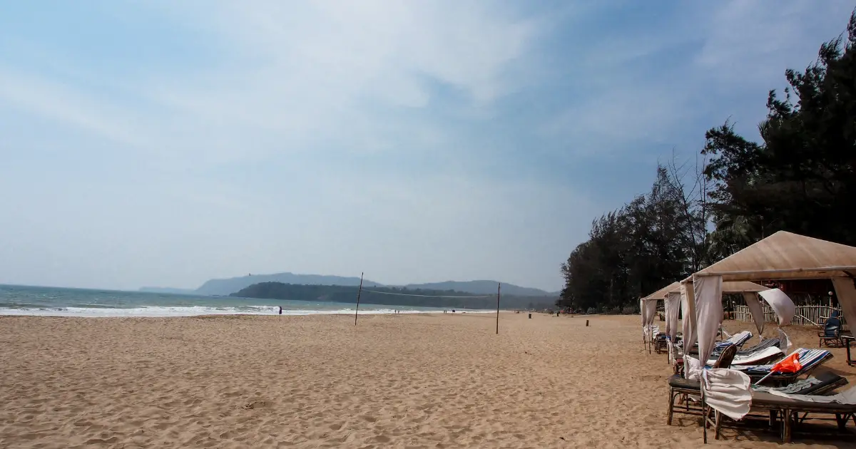 Agonda beach in south goa