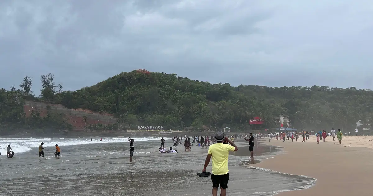 Baga Beach in Goa