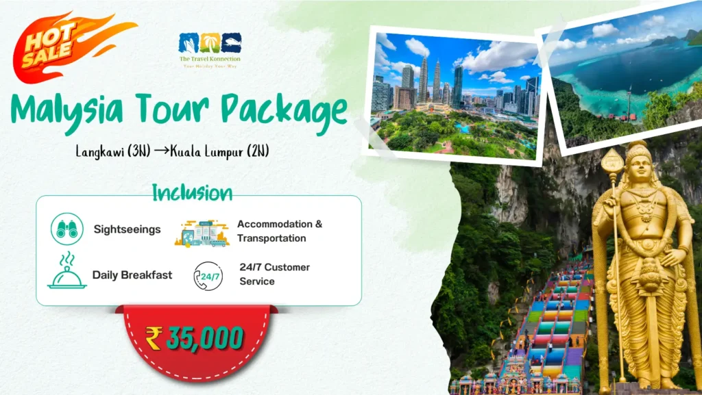 malaysia tour package from kolkata