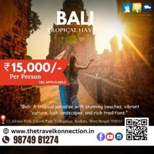 bali tour packages from kokkata