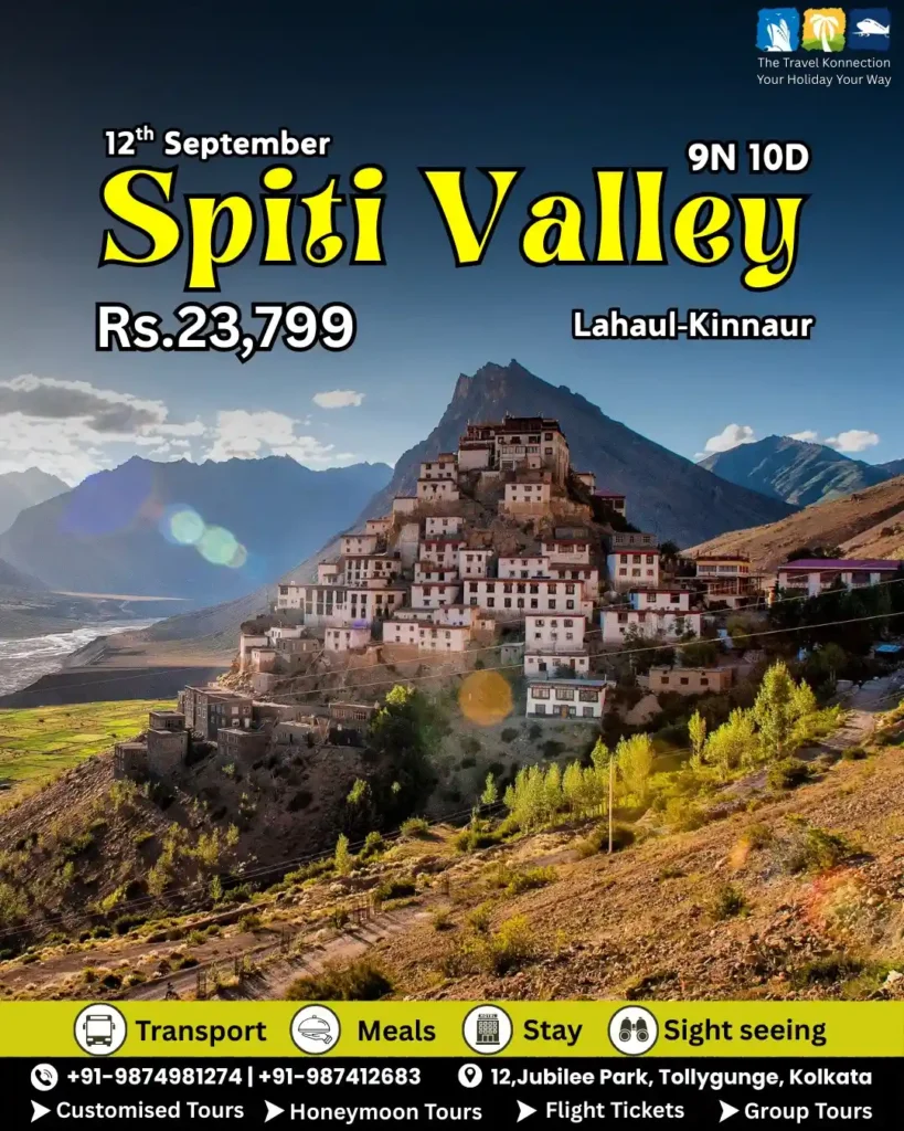 Spiti Valley tour package