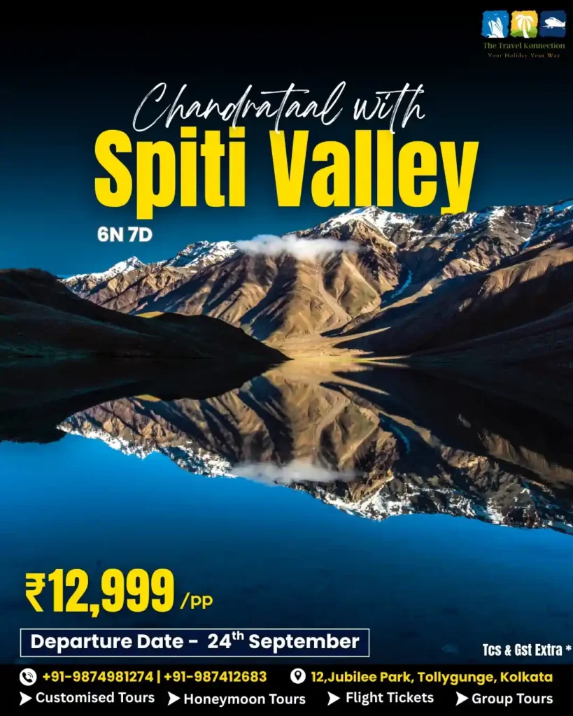 spiti valley tour package in kolkata